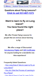 Mobile Screenshot of longislandflying.com